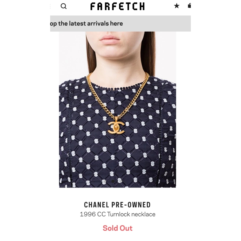 🎉SALE🎉 HOST PICK Chanel Turnlock Necklace
